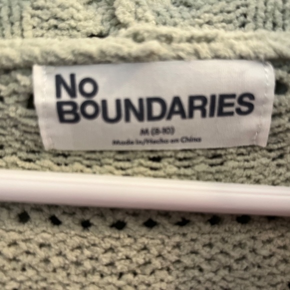 NO BOUNDARIES- Hooded Cocoon Cardigan, size M - Picture 5 of 5